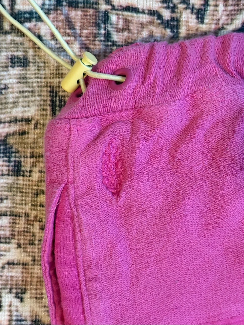 FP Movement by Free People Cropped Drawstring Pants — Hot Pink - Picture 4 of 6